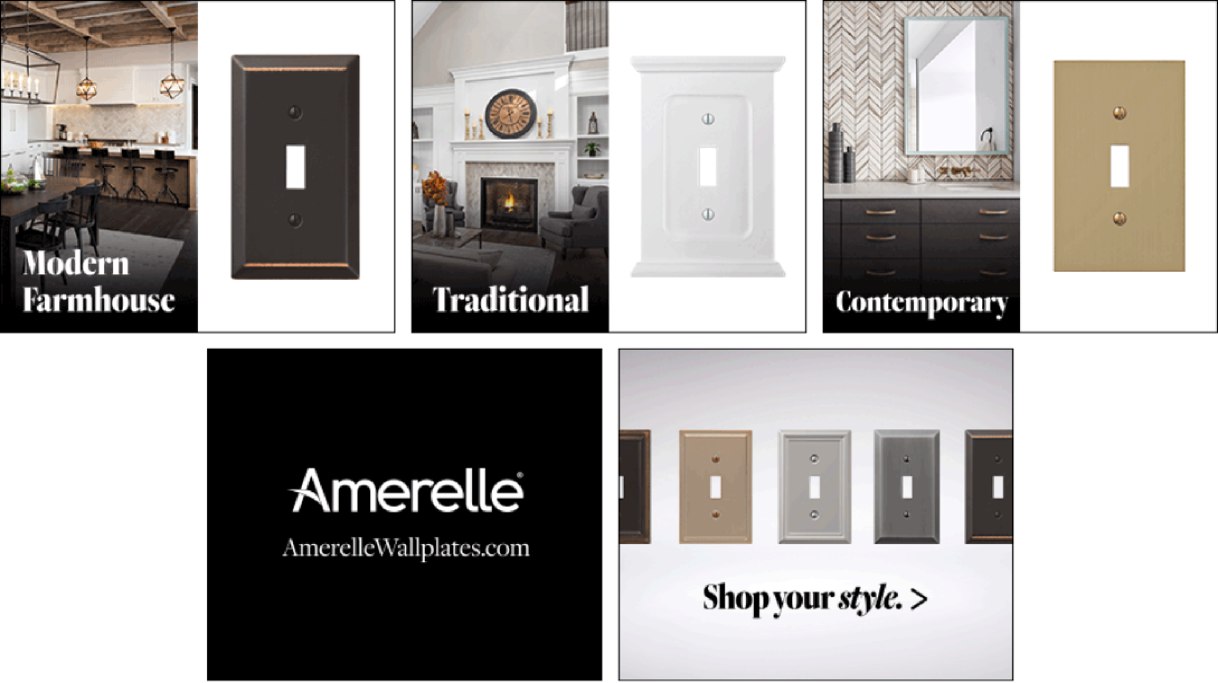 Amerelle® Wallplates-5