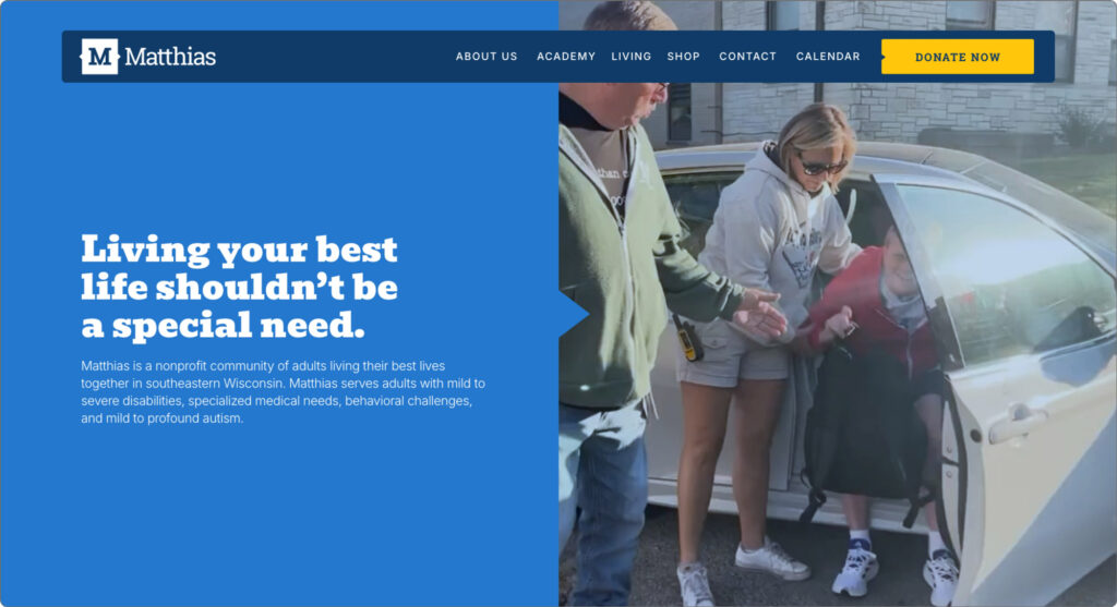 Matthias Website Home Page